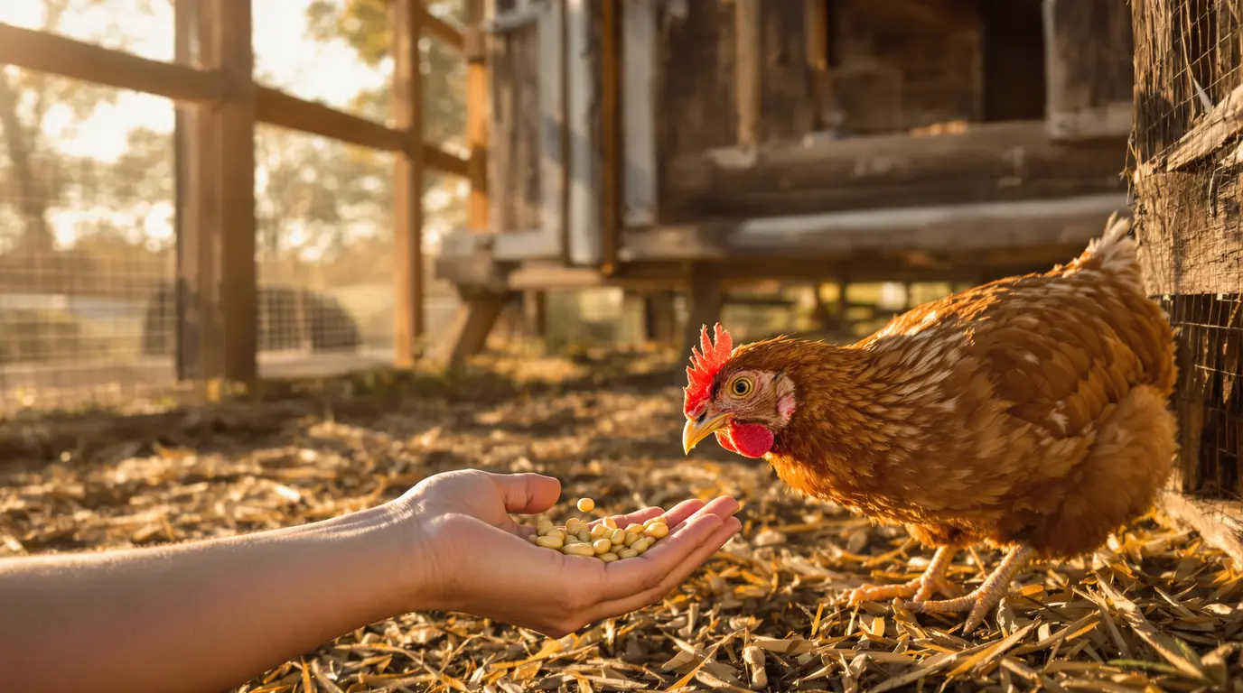 Comment apprivoiser une poule : 5 astuces simples pour gagner sa confiance et l’approcher sans stress Comment apprivoiser une poule : 5 astuces simples pour gagner sa confiance et l’approcher sans stress