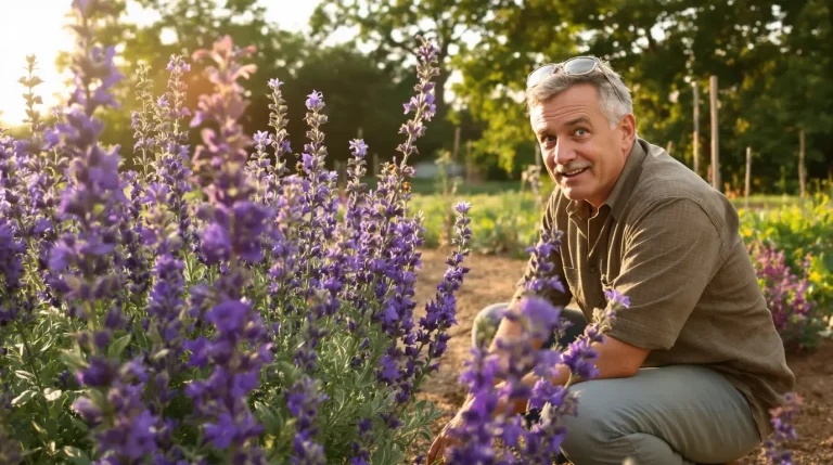 Les anciens la plantaient près du potager : cette vivace de jardin sec attire plus d’abeilles que la lavande