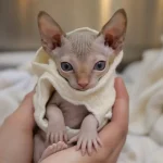 Un chaton nu d’un refuge avait toujours froid : ses sauveteurs ont trouvé la solution la plus adorable